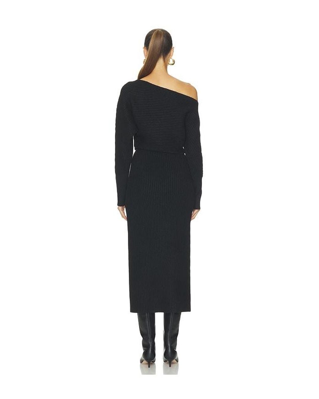 Line & Dot Black X Revolve Alta Sweater Dress