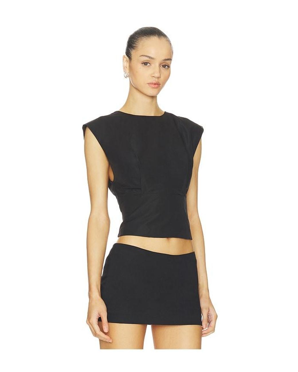 ALL THE WAYS Black Eliska Top