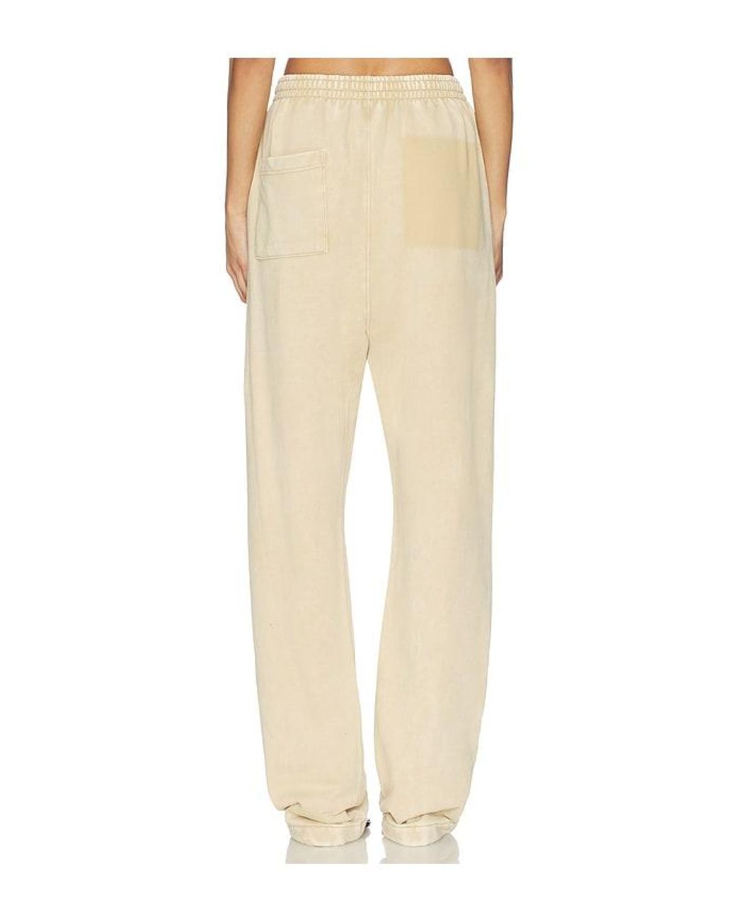 we11done Natural Teddy Id Jersey Pant