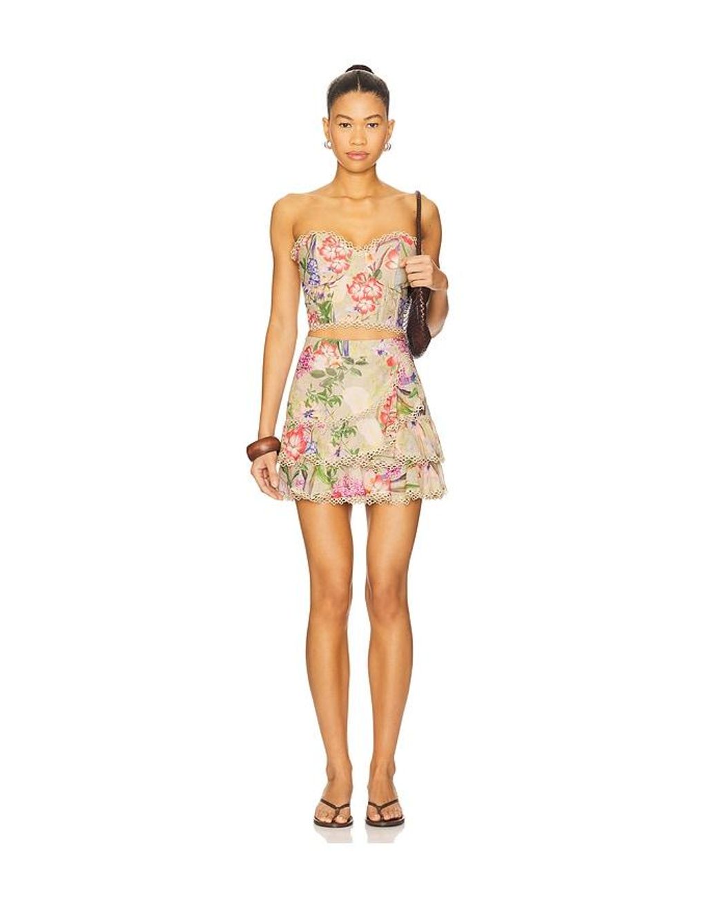 Charo Ruiz Multicolor Bio Bustier