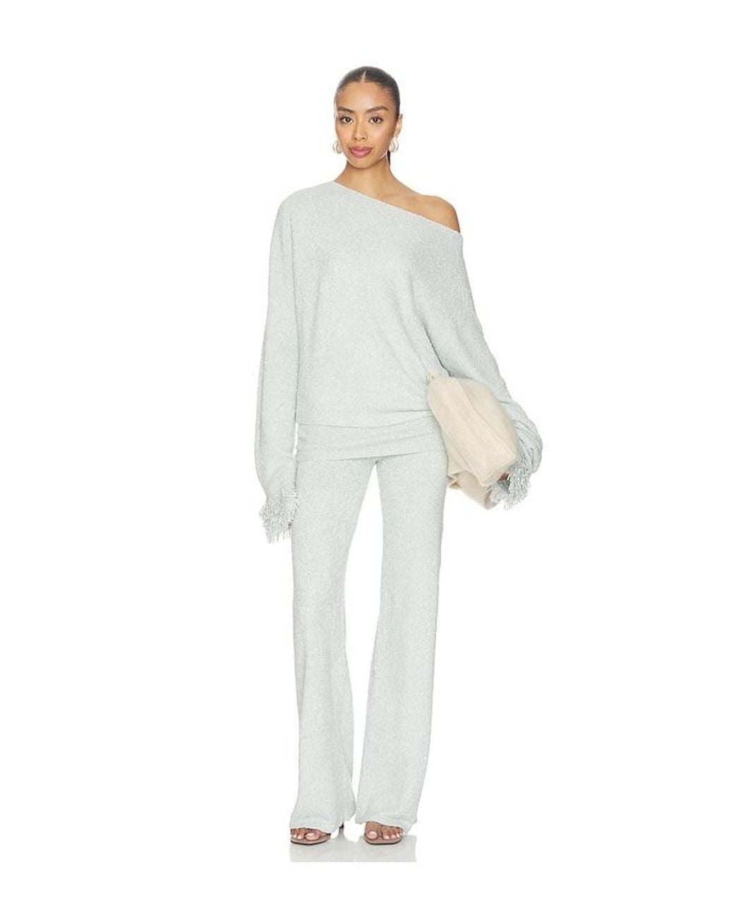 AYA MUSE White Azula Pants