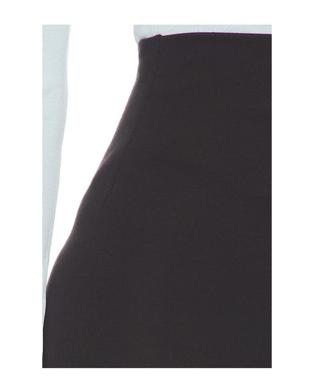 Leset Black Rio High Waist Straight Pant
