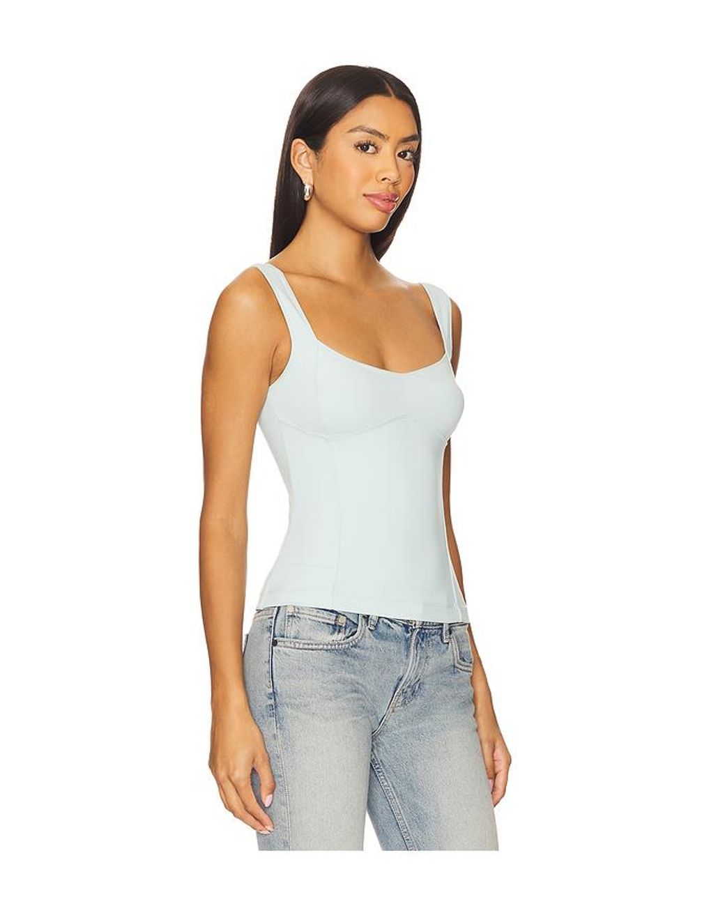 Free People Blue Somewhere Something Cami