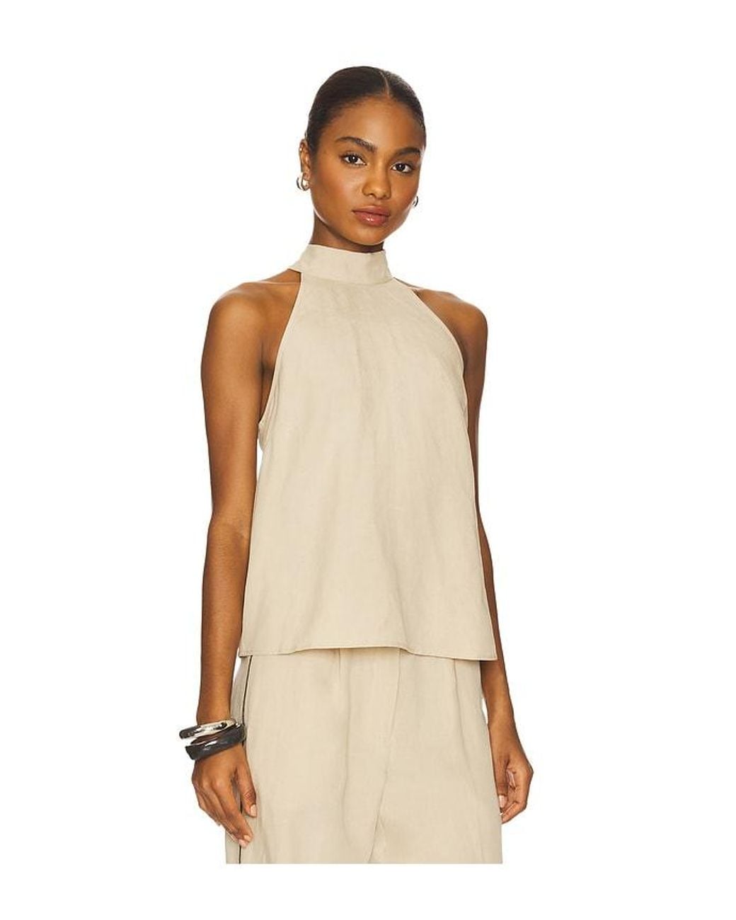 Sarheo Top en Beige Samsøe & Samsøe en coloris Natural
