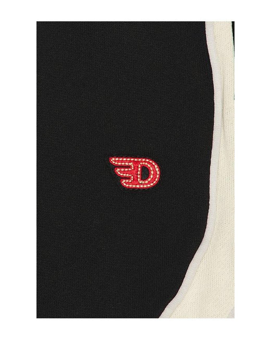 DIET STARTS MONDAY Black Warm Up Shorts for men