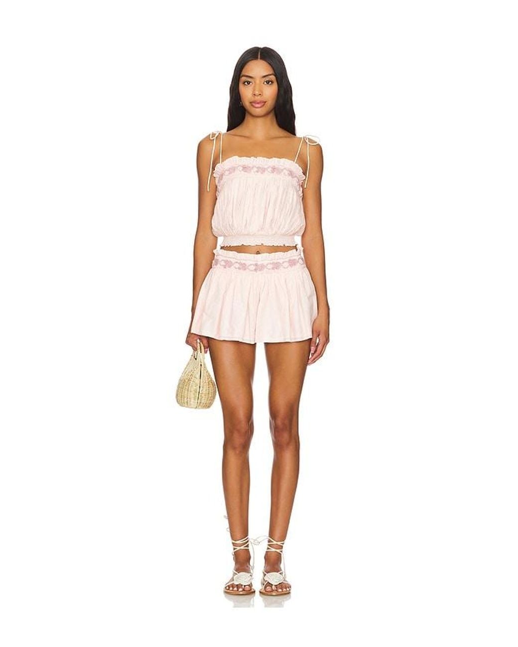 Tularosa White Brittney Top