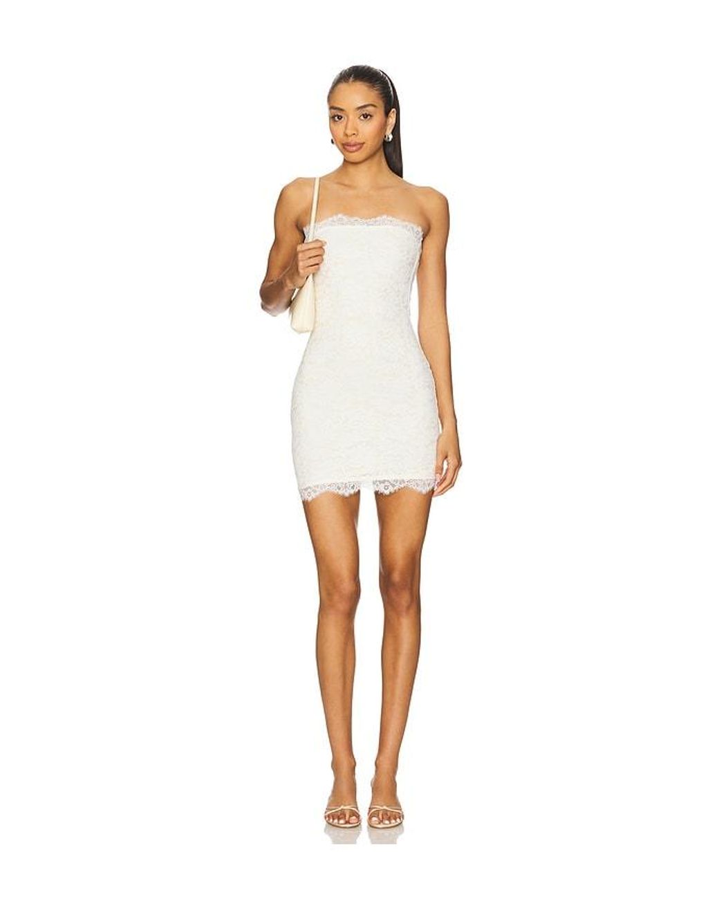 superdown White Kleid Chiara