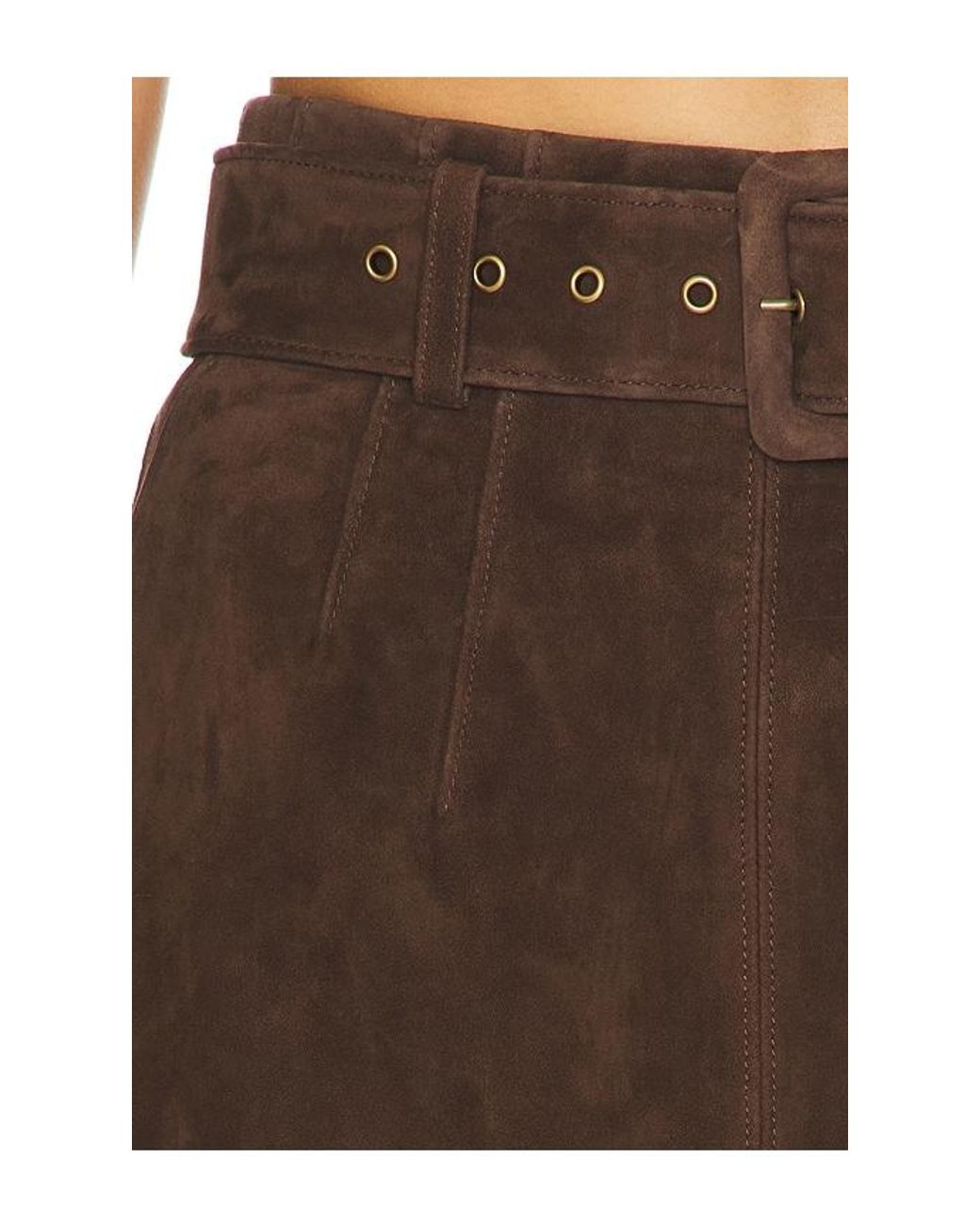 Veronica Beard Brown Alexie Skirt