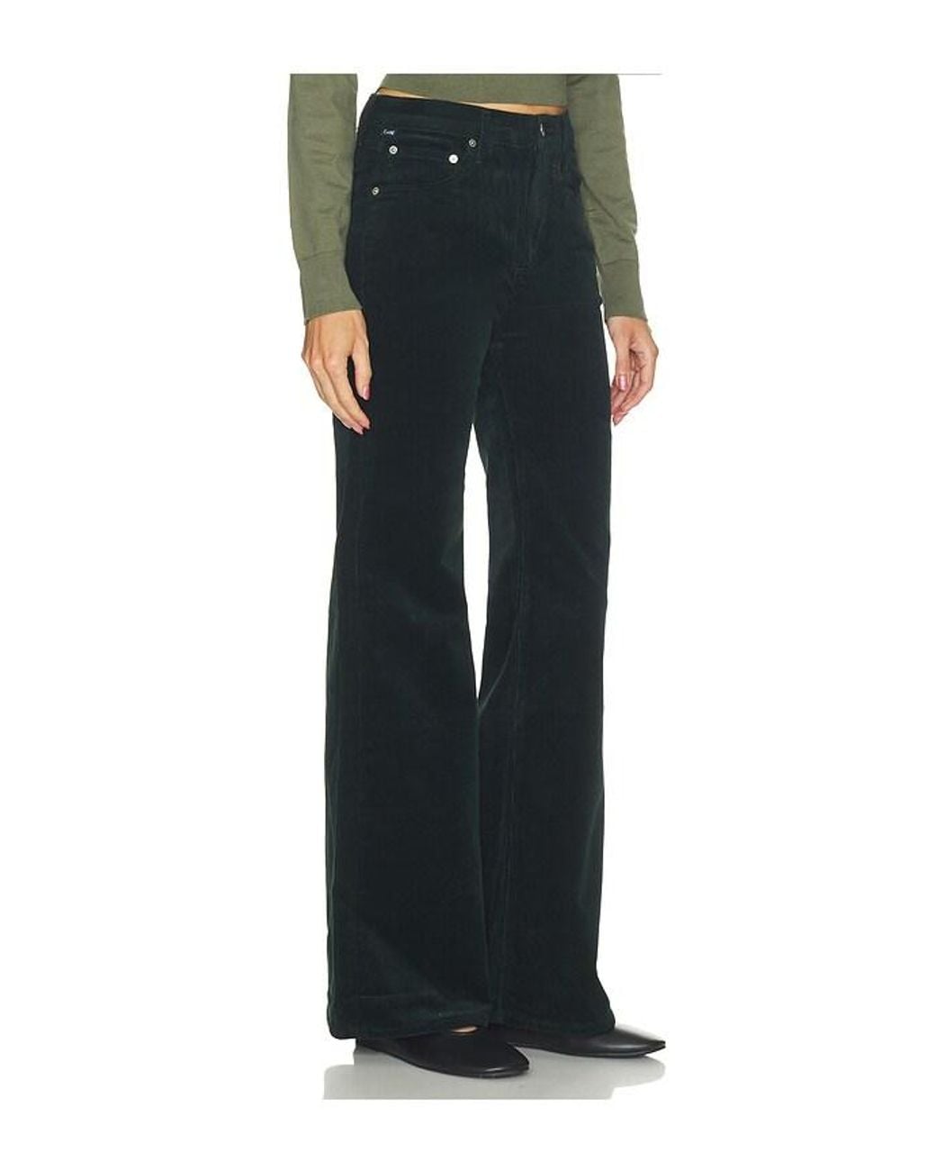 Citizens of Humanity Black Kimberly 70S Flare
