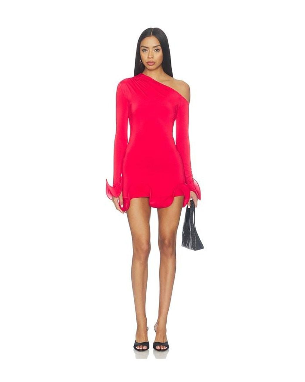Nbd Red Meher Mini Dress