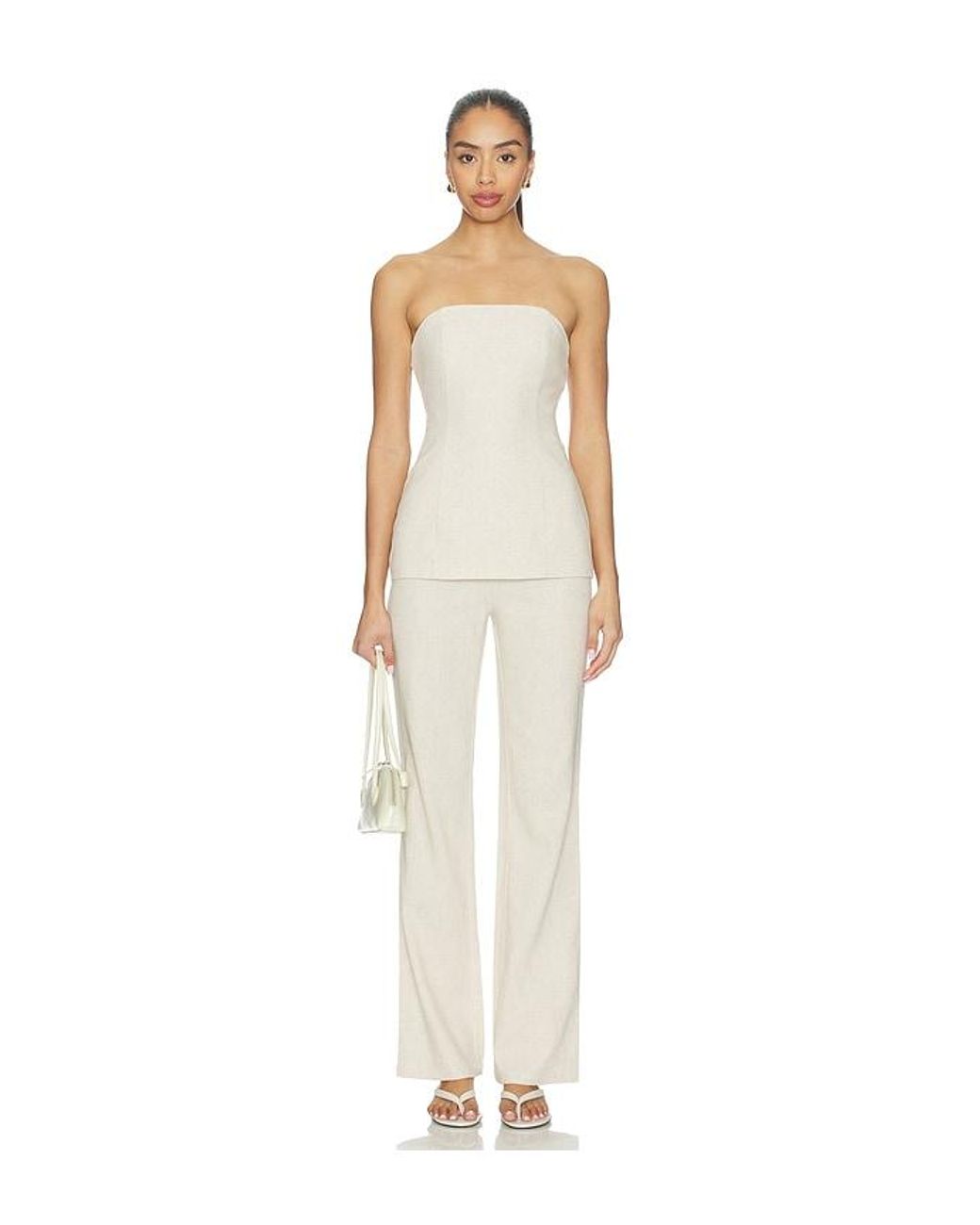 ALL THE WAYS White Kenna Pant
