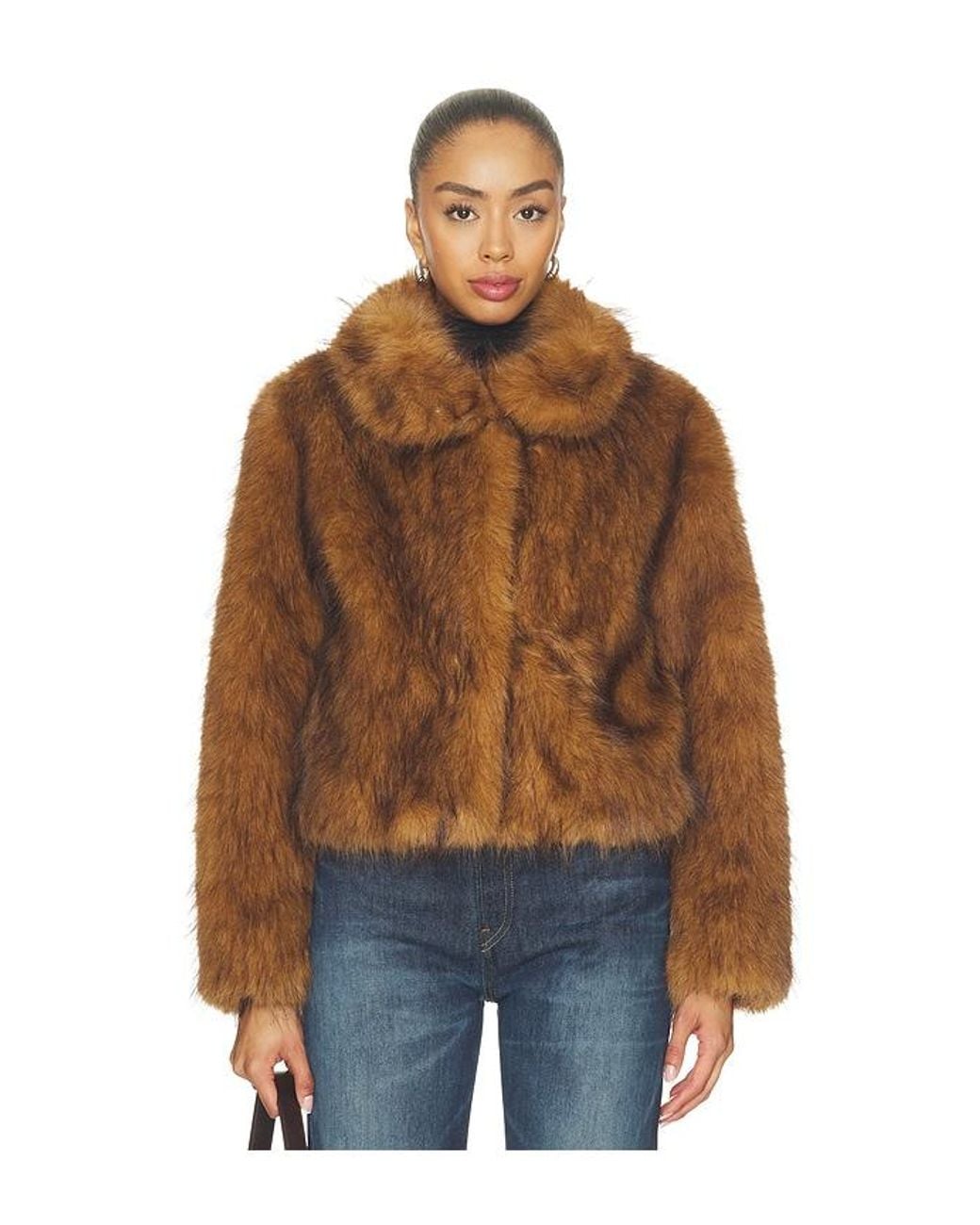 Ba&sh Blue Wendy Coat