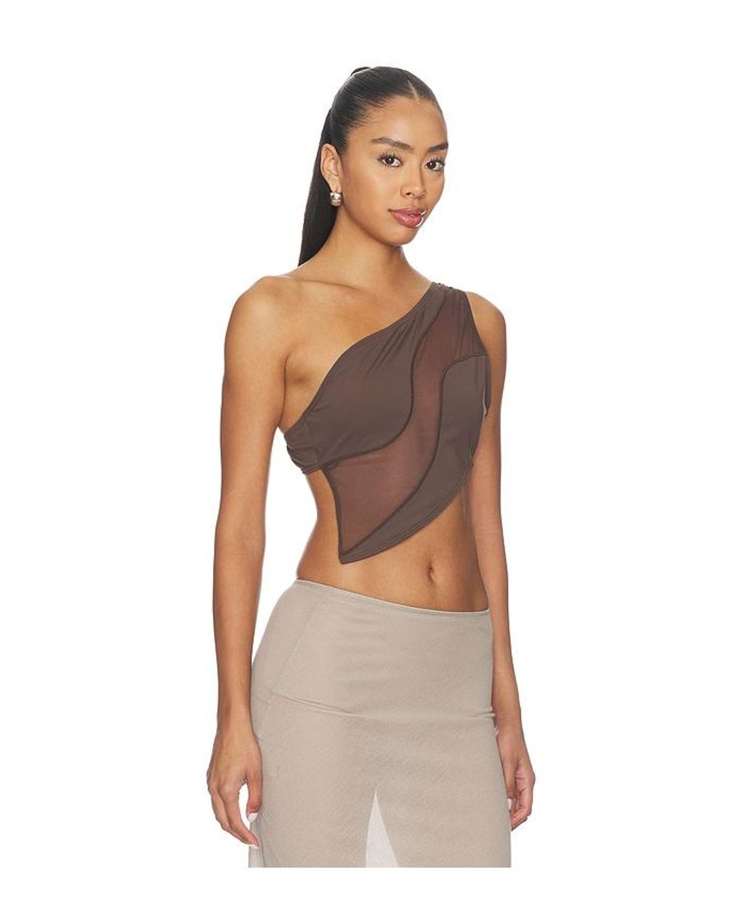 OW Collection Multicolor Curve Top