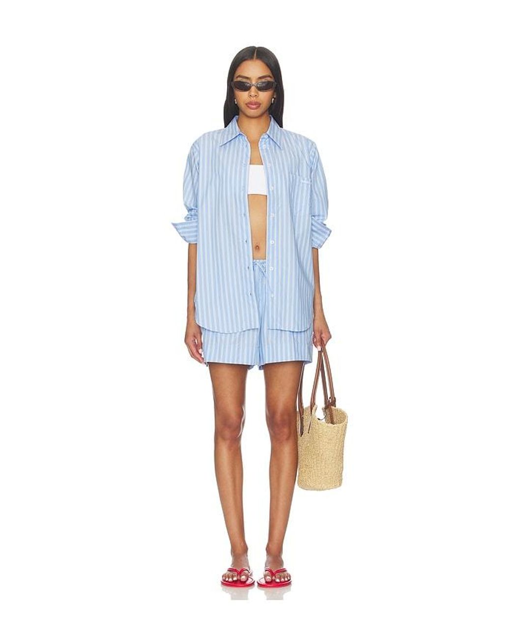 Hunza G Blue Essential Short