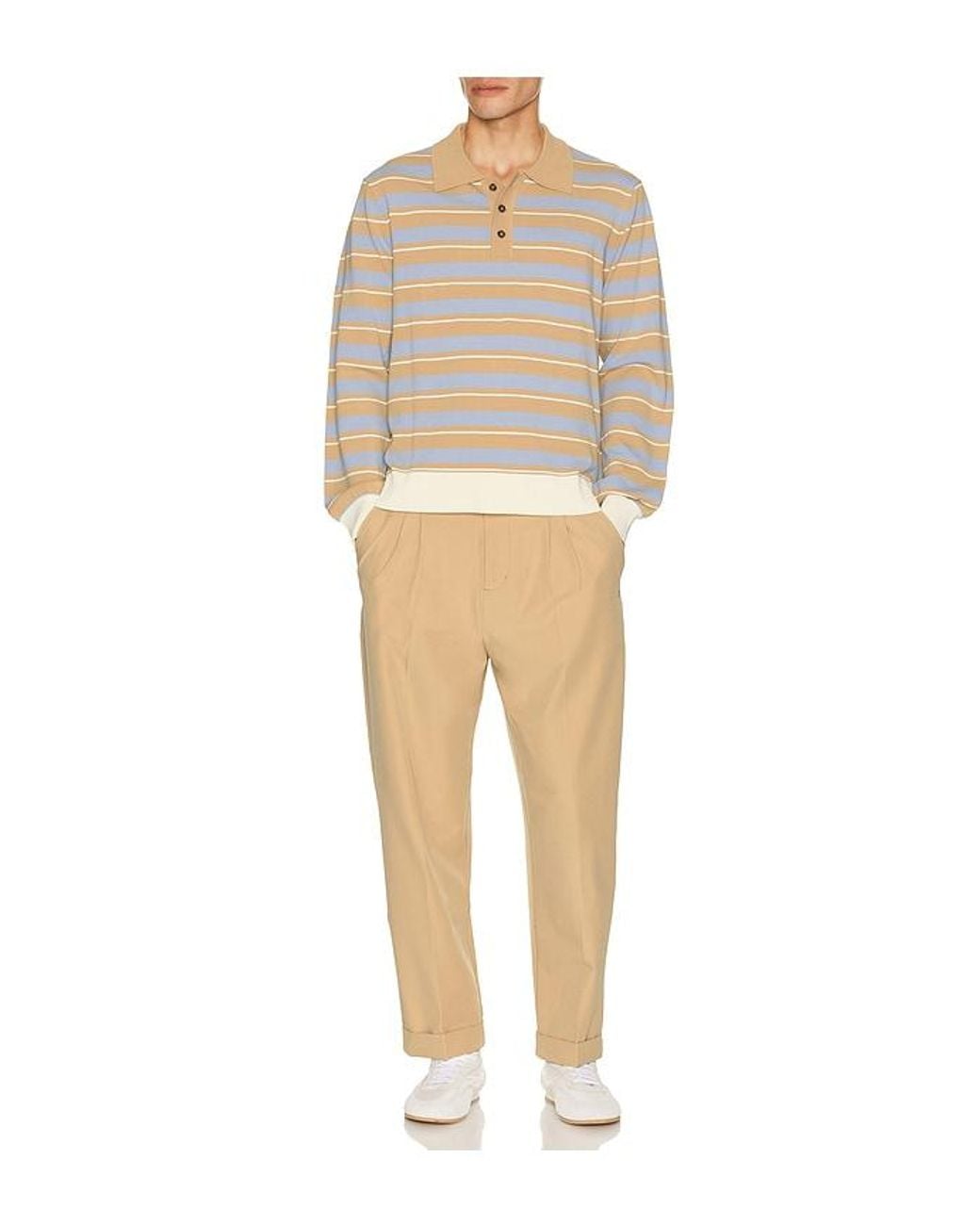 HEAD Golf Natural Double Pleated Pants for men