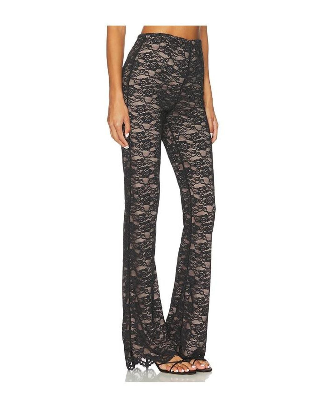 MAJORELLE Black Zariah Pant