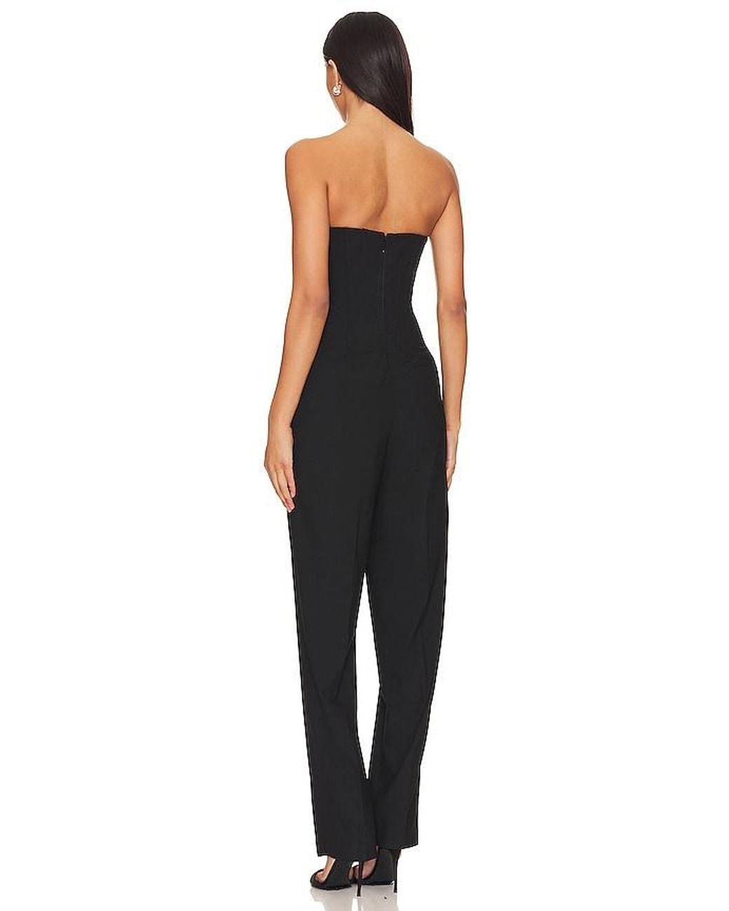 Nbd Black Aitana Corset Jumpsuit