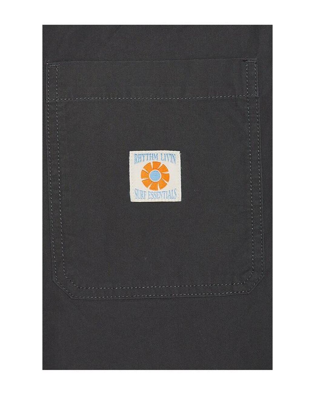 メンズ Rhythm Pleated ショートパンツ Blue