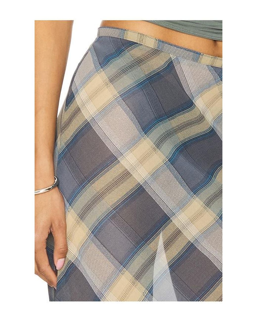 Lioness Black Shoreline Midi Skirt