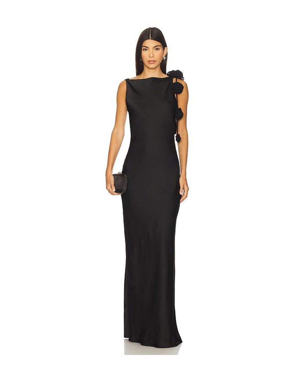 Lovers + Friends Black Angela Gown
