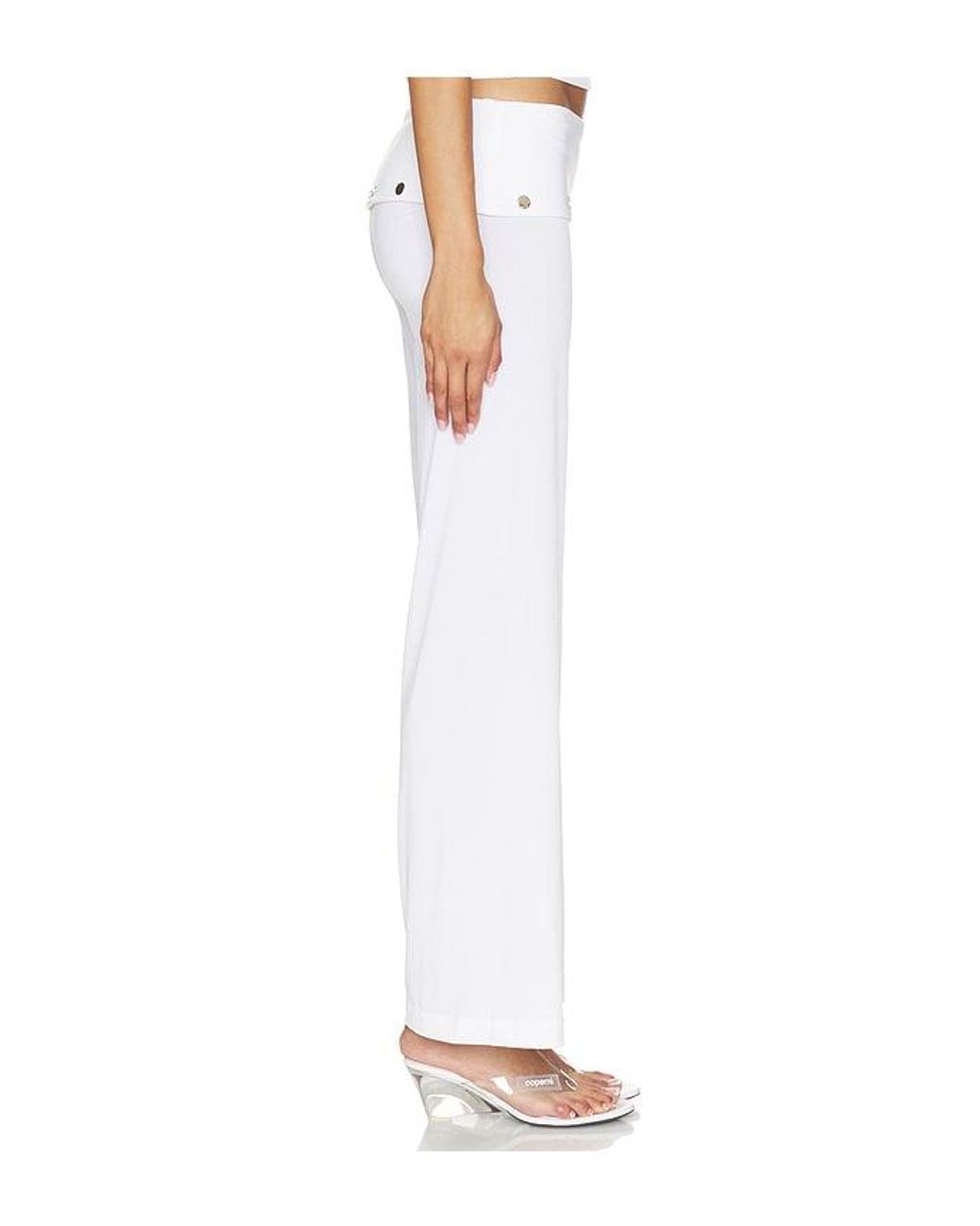 Bella Venice White The Liza Pant