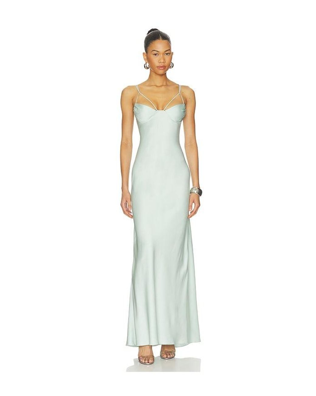 Anna October White Akari Maxi Dress