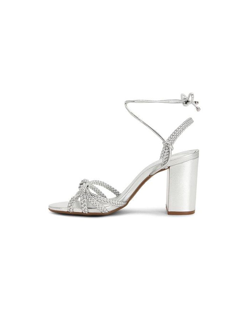 SCHUTZ SHOES White Adele Block Sandal