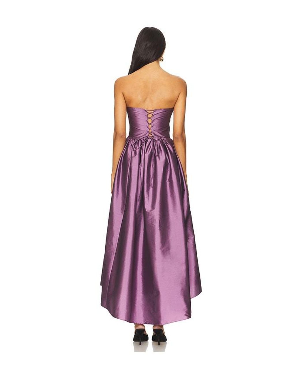 Azeeza Purple Naina Midi Dress