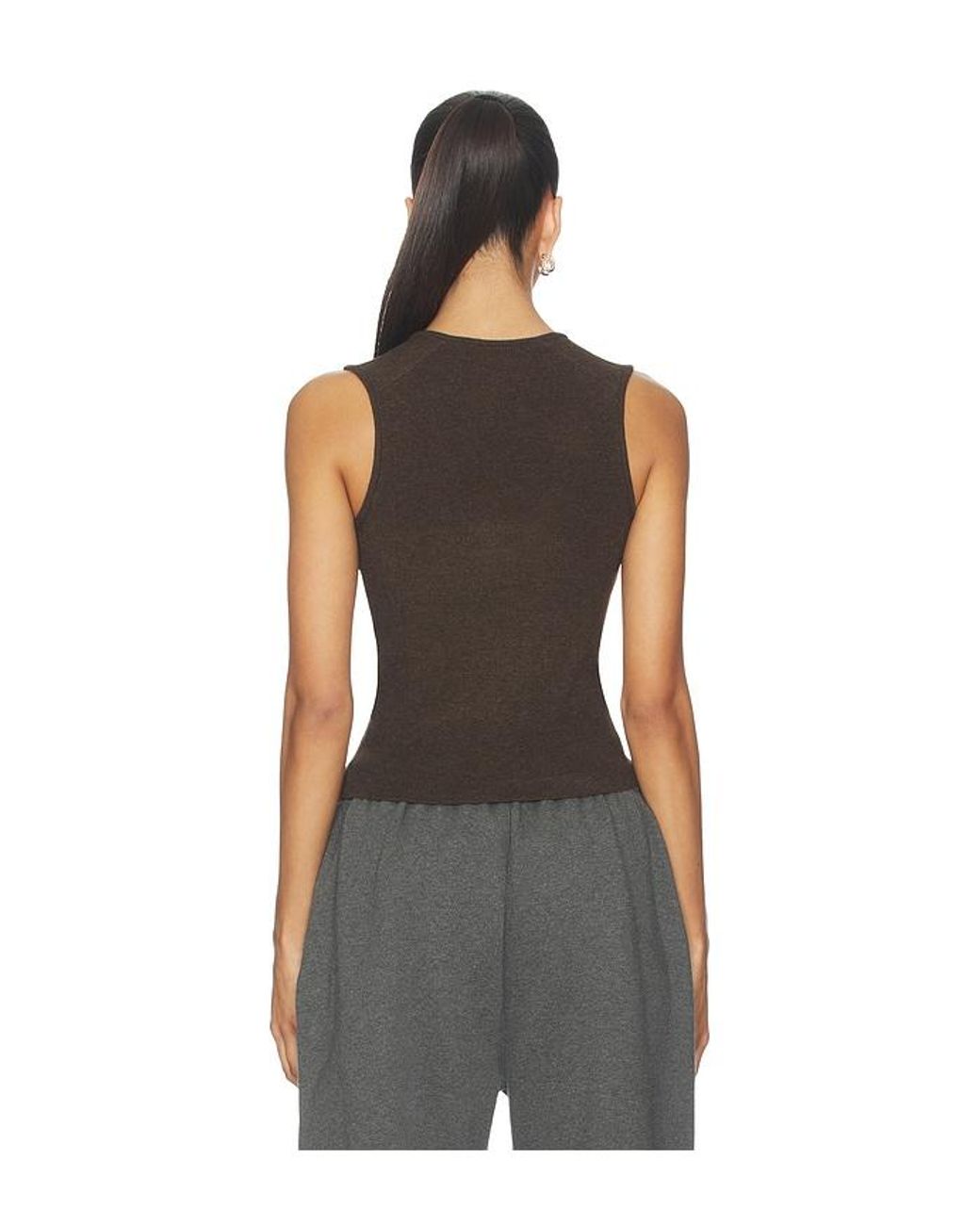 Fear Of God Black Rib Tank Top