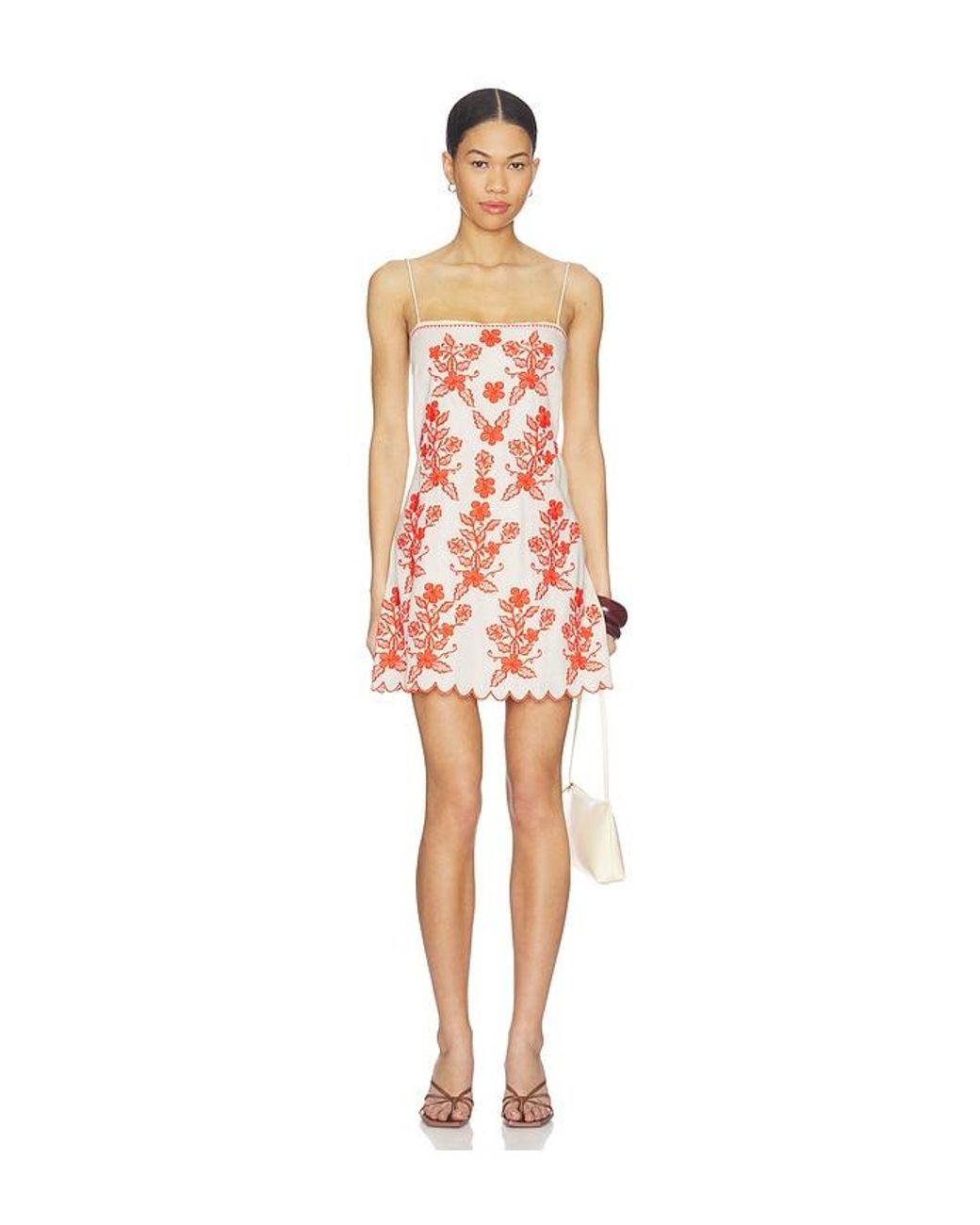 Amanda Uprichard White Coraline Dress