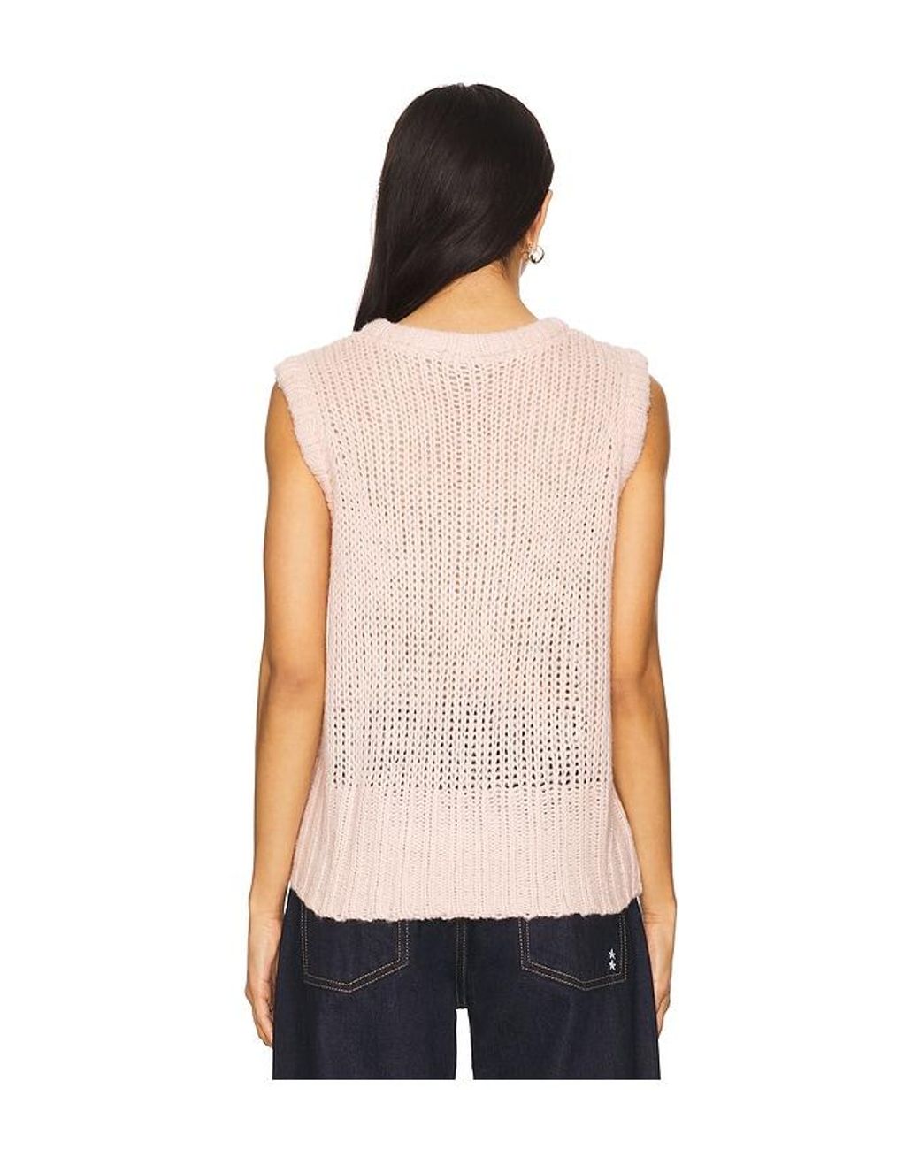 Lovers + Friends Blue Poppie Sweater Vest