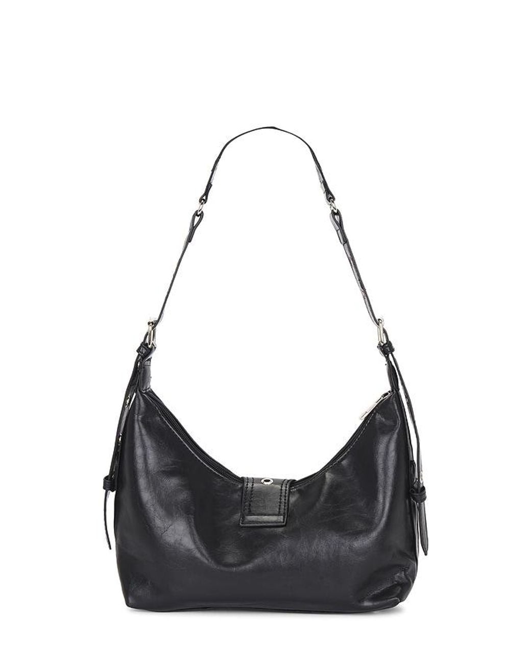 petit moments Black Buckle Up Bag