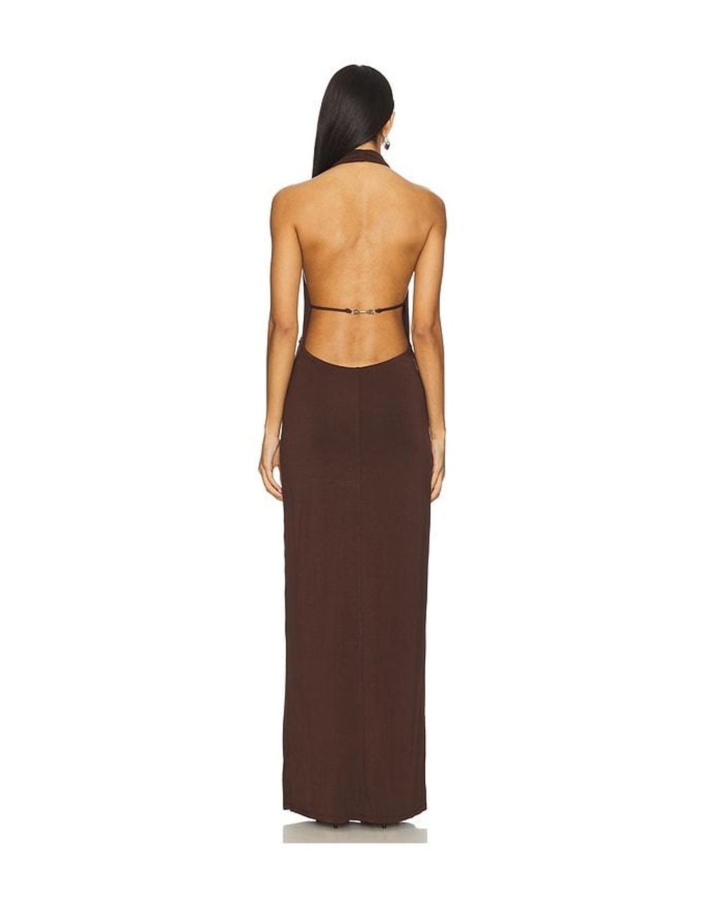 Nia Brown Xe Dress
