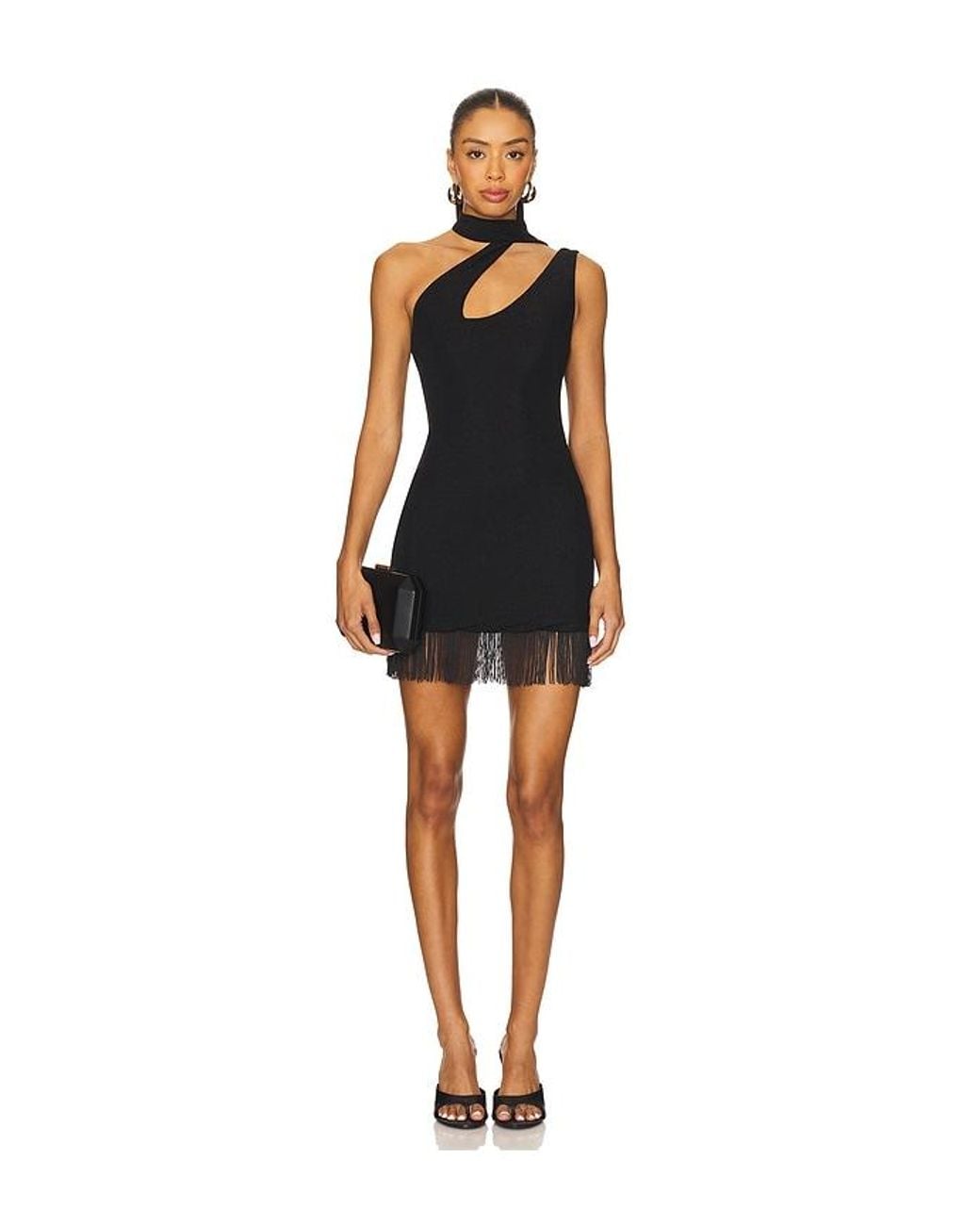 Nbd Black Ingrid Mini Dress