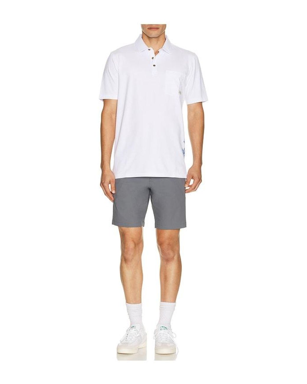 Travis Mathew Blue Wanderlust Short for men