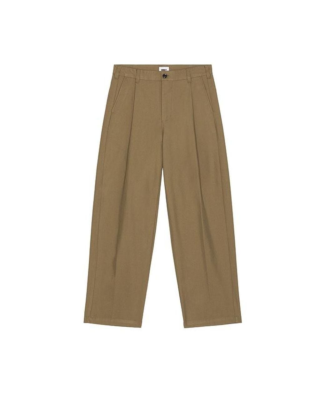 Obey Green Dean Pleated Pant for men