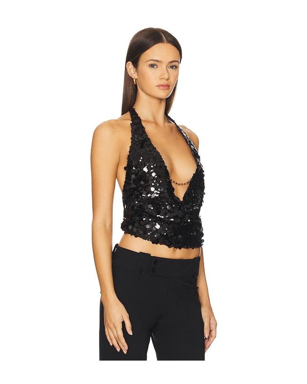 Tiger Mist Black Zana Top