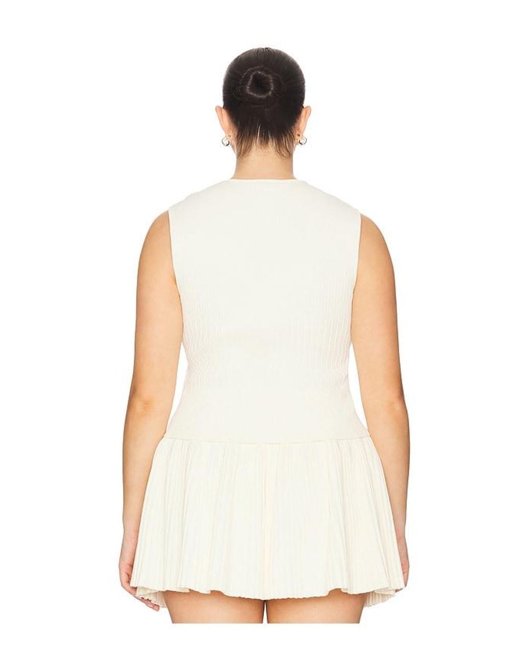 L'academie White 'Academie Dania Knit Top