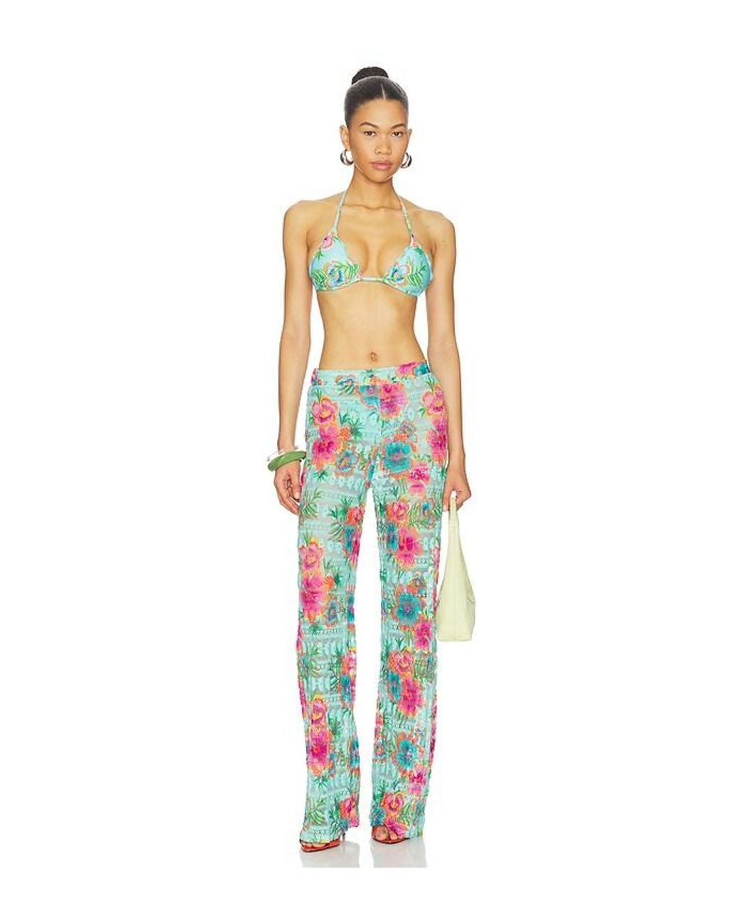 PQ Swim Multicolor Meg High Waist Pant