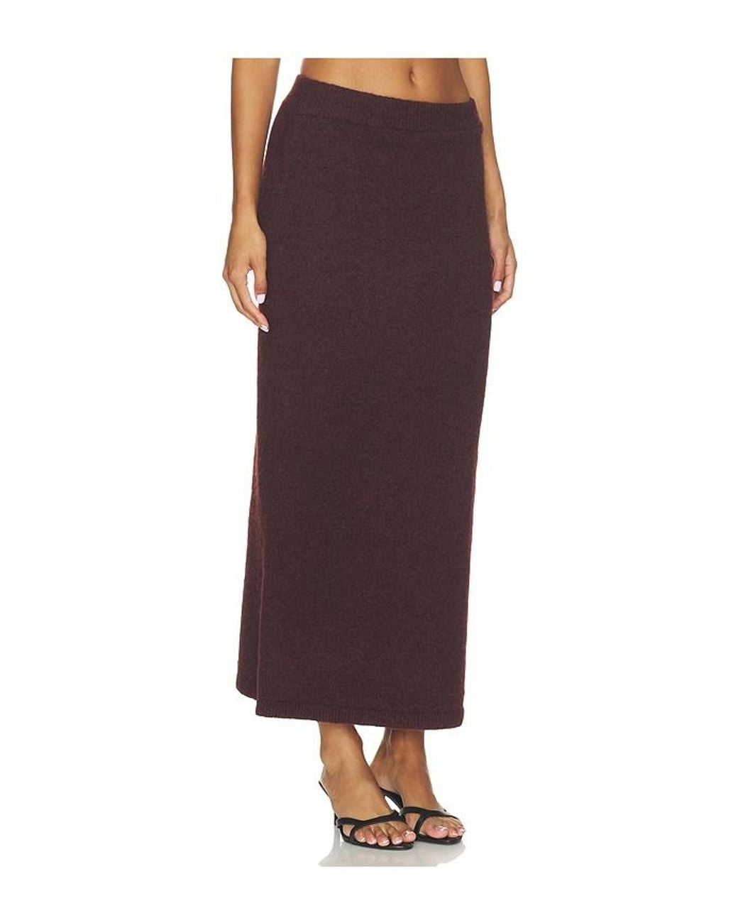 Line & Dot Multicolor X Revolve Maxi Skirt