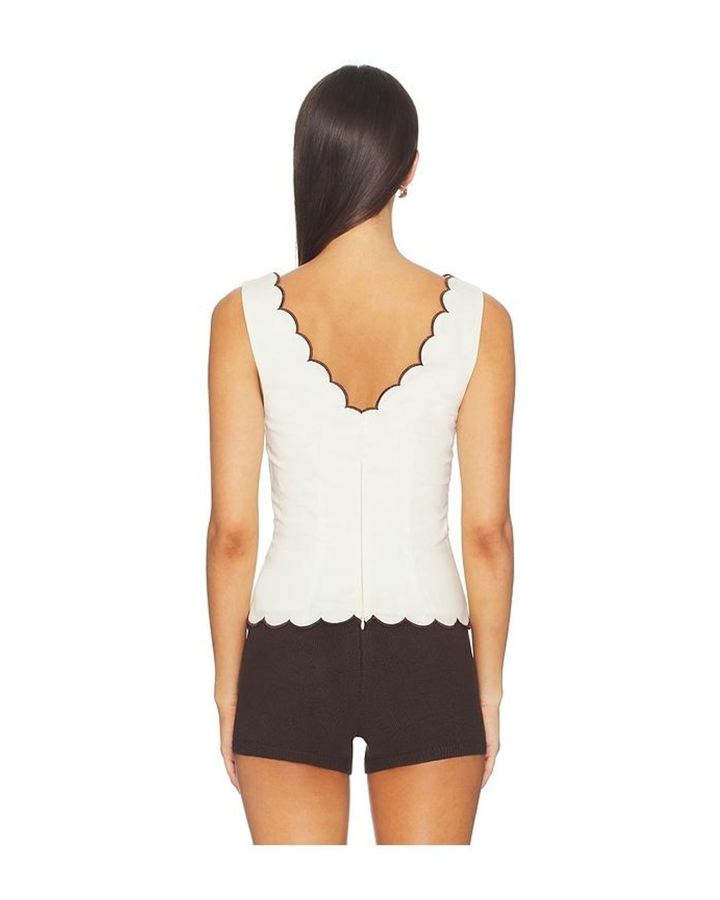 Tularosa White Samara Top