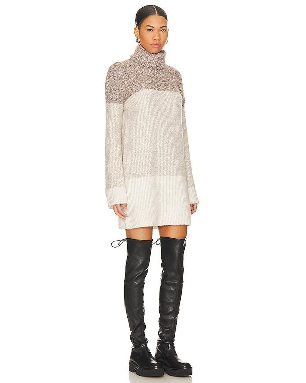Steve Madden Meghan Sweater Dress in Natural Lyst UK