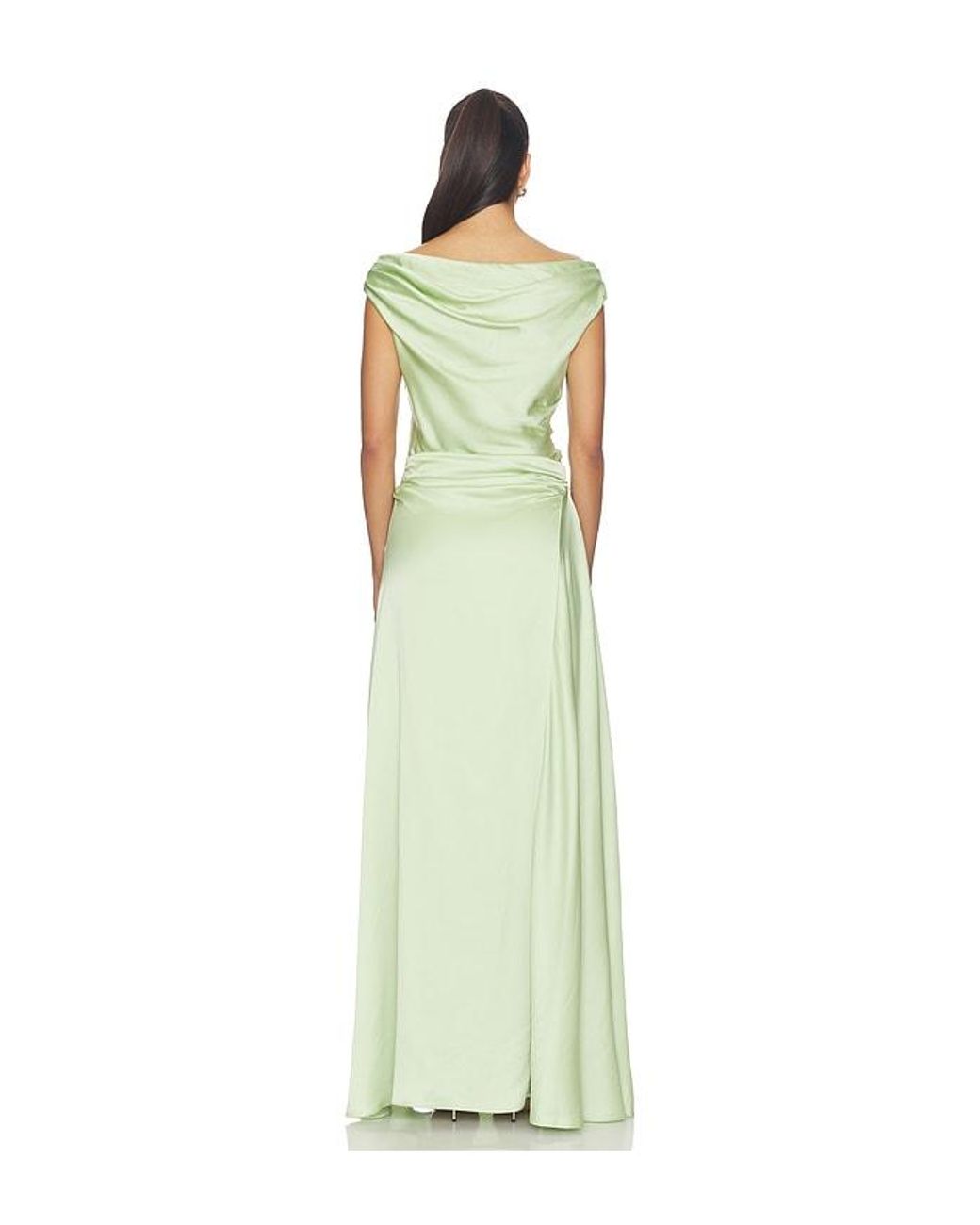 Jonathan Simkhai Multicolor Elinne Short Sleeve Gown