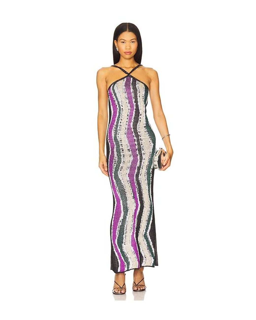 Missoni White Sleeveless Long Dress