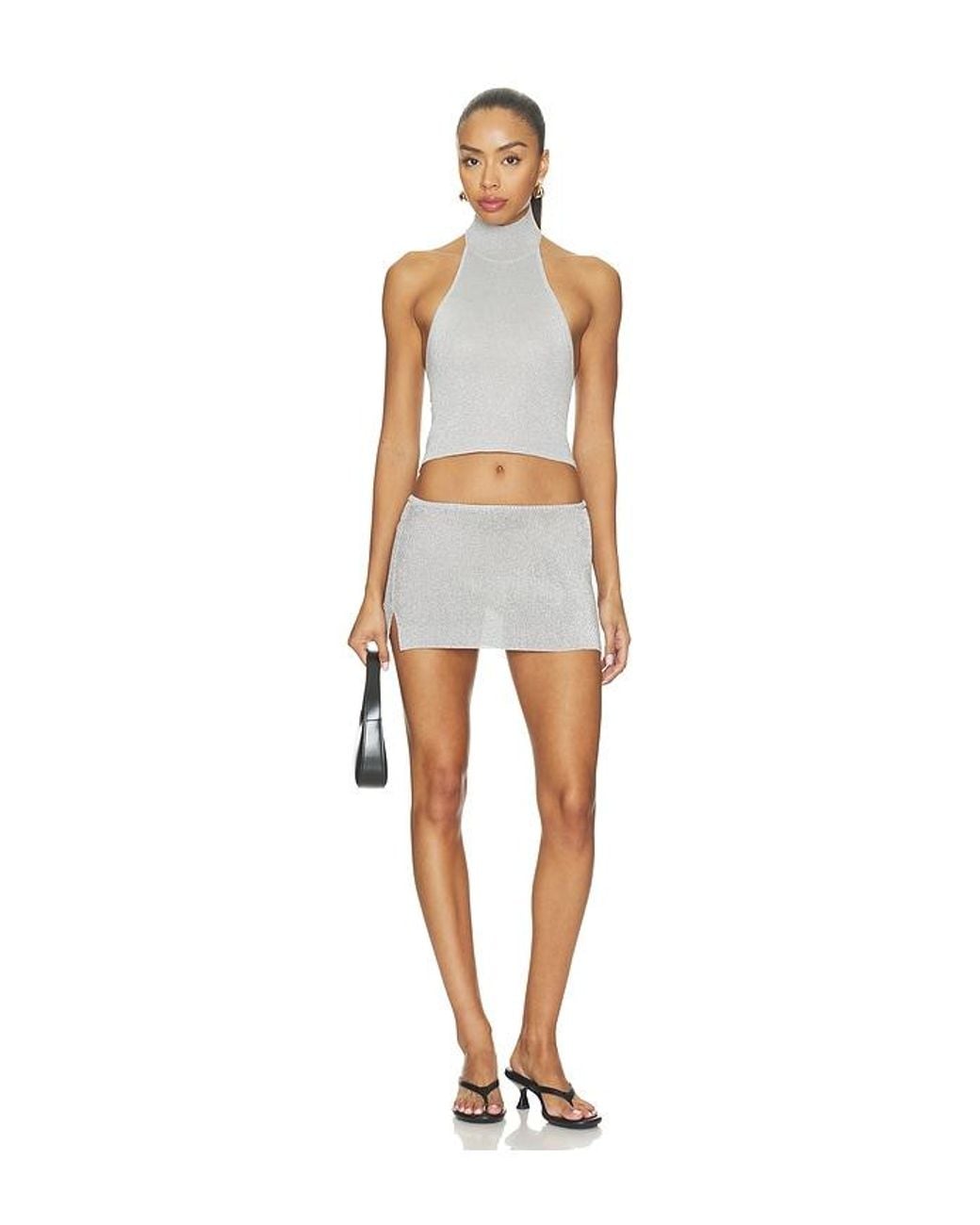 Lioness White Trophy Halter Top