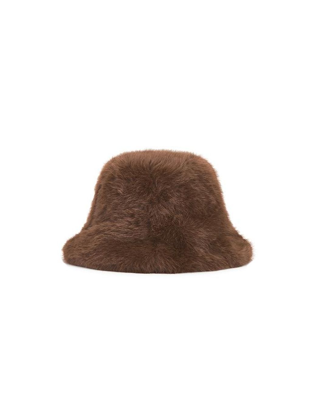 Lovers + Friends Brown Lisa Bucket Hat