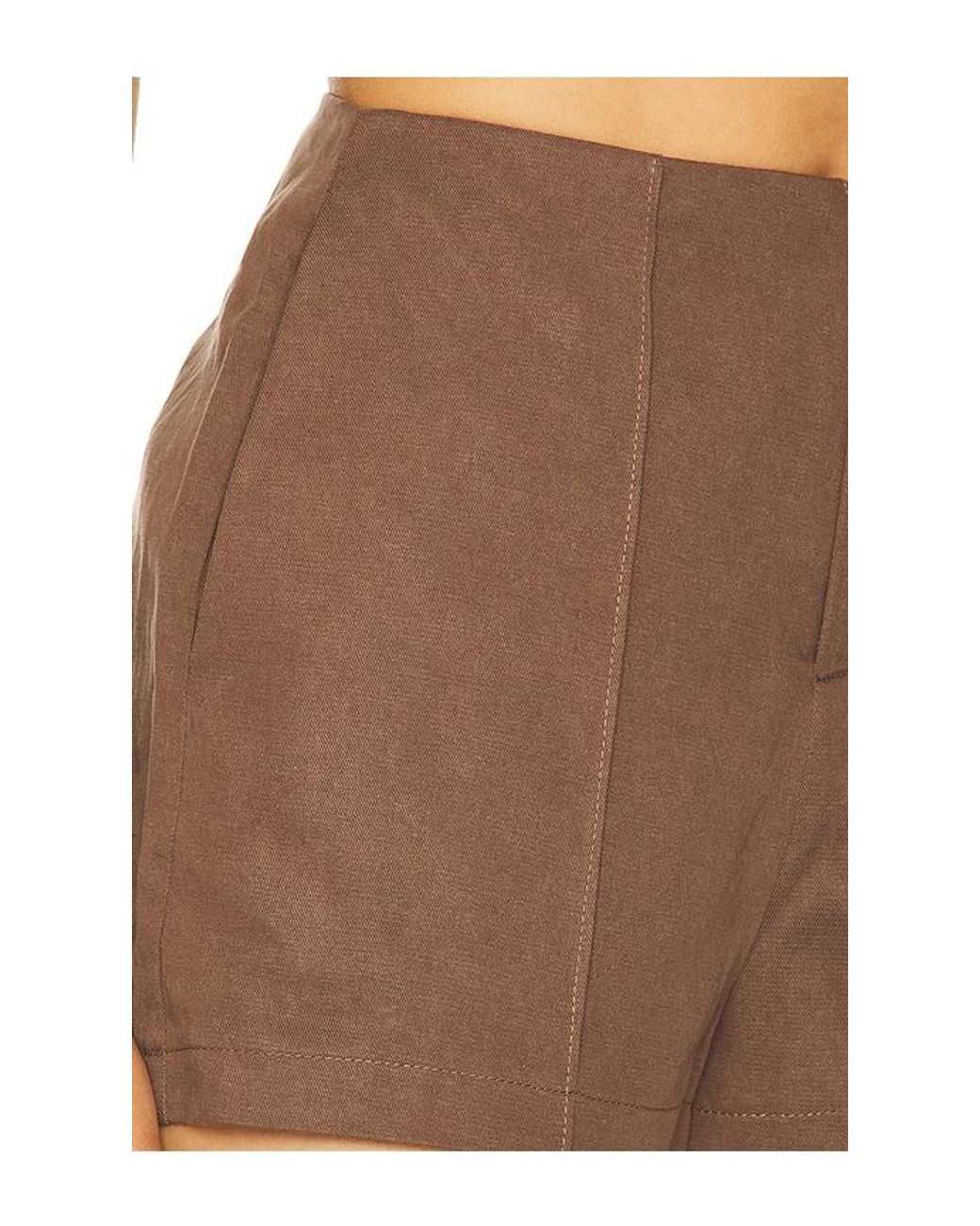 SNDY'S Brown Emilie Shorts