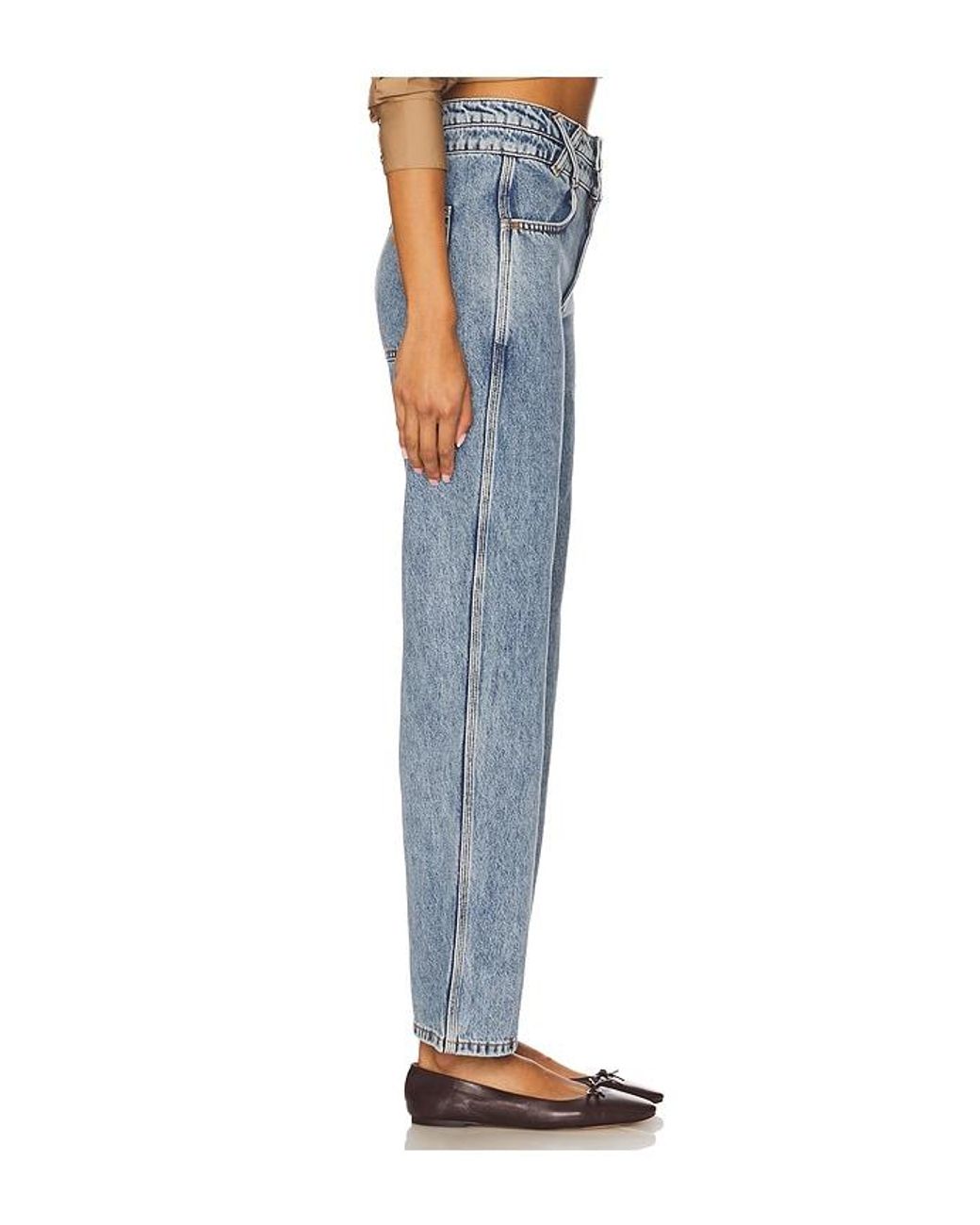 seventy + mochi Blue Leo Straight Jeans