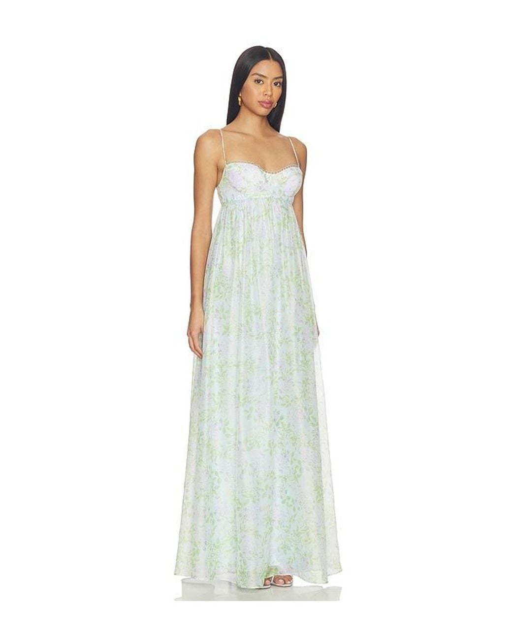 Katie May White Effie Gown