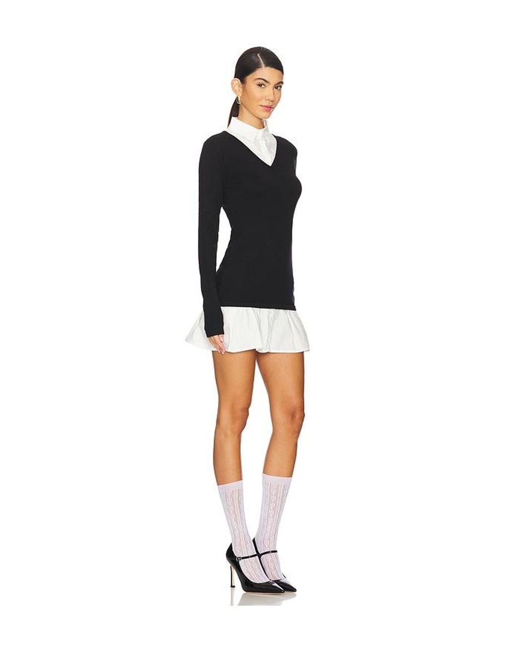 Lioness Black Femme Mini Dress
